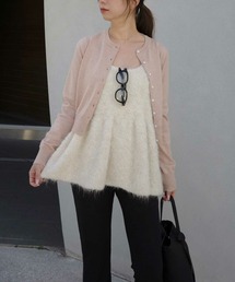 ACYM（アシーム）の「フラッフィーペプラムニット（ニット/セーター）」