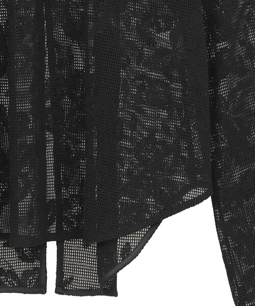 CLANE（クラネ）の「【CLANE/クラネ】BACK DESIGN FLOWER LACE TOPS/バックデザインフラワートップス（シャツ/ブラウス・レディース・ブラック/ホワイト/オレンジ・FREE）」の15枚目の写真