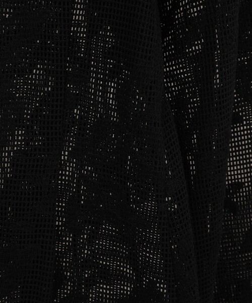 CLANE（クラネ）の「【CLANE/クラネ】BACK DESIGN FLOWER LACE TOPS/バックデザインフラワートップス（シャツ/ブラウス・レディース・ブラック/ホワイト/オレンジ・FREE）」の17枚目の写真