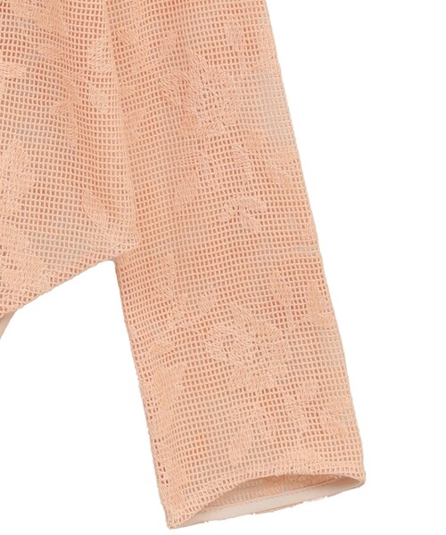 CLANE（クラネ）の「【CLANE/クラネ】BACK DESIGN FLOWER LACE TOPS/バックデザインフラワートップス（シャツ/ブラウス・レディース・ブラック/ホワイト/オレンジ・FREE）」の21枚目の写真