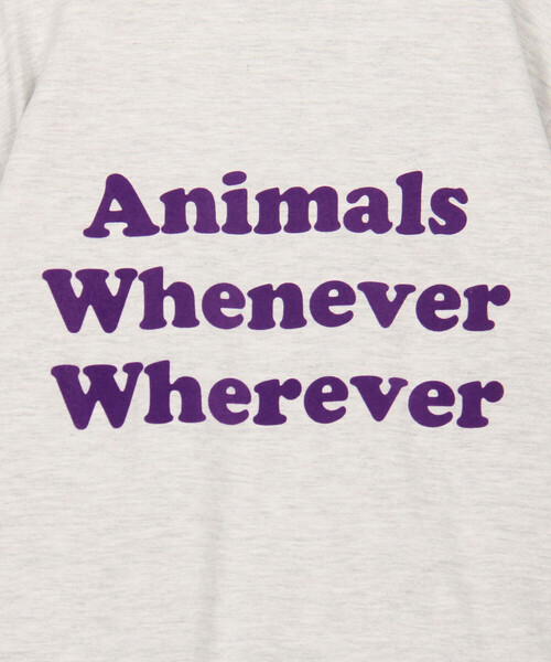 Bshop（ビショップ）の「STUDIO WEAREALLANIMALS | Whatever Whenever 半袖Tシャツ WOMEN（Tシャツ/カットソー・レディース・グレー系その他・S）」の7枚目の写真