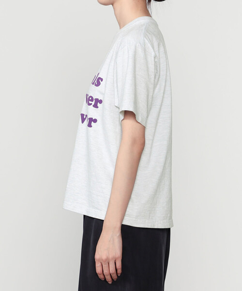 Bshop（ビショップ）の「STUDIO WEAREALLANIMALS | Whatever Whenever 半袖Tシャツ WOMEN（Tシャツ/カットソー・レディース・グレー系その他・S）」の9枚目の写真