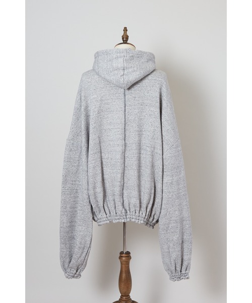 SHINYAKOZUKA（シンヤコヅカ）の「UPCYCLED GIANT HOODIE（スウェット・メンズ・ヘザーグレー/ライトグレー系/グレー系その他・X-SMALL/MEDIUM/SMALL）」の7枚目の写真