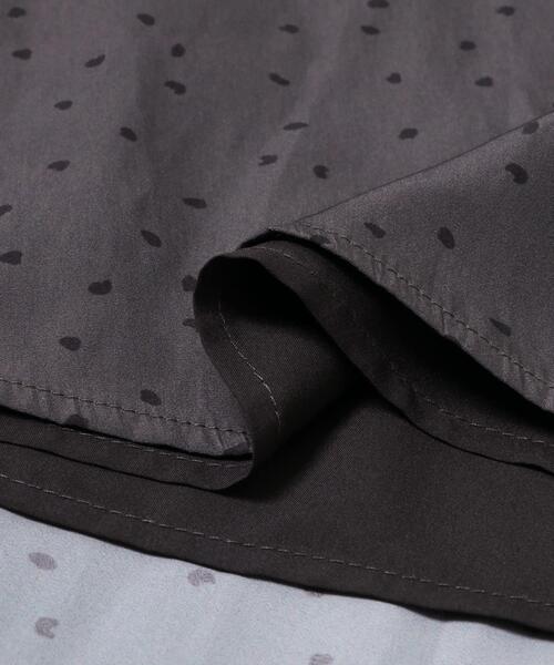 URBAN RESEARCH（アーバンリサーチ）の「ウエストシャーリングドットワンピース（ワンピース・レディース・チャコールグレー/ブラック・FREE）」の13枚目の写真