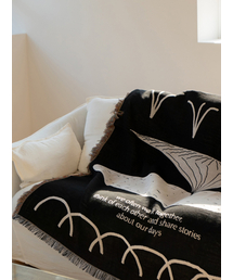 PARRC（パルク）の「タピストリーブランケット（ブラック）（ブランケット）」