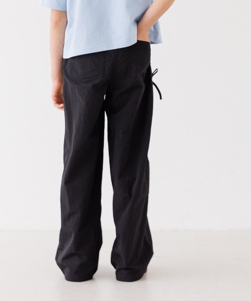 coca(coca)(コカ)の「キッズ アシメレースアップワイドパンツ(その他パンツ・キッズ・ブラック/ラベンダー・150/140/130/120)」の8枚目の写真