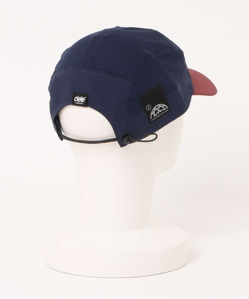 go slow caravan(ゴースローキャラバン)の「Ciele/シエル Athletics GO CAP SC -COMP-WWM26(キャップ・メンズ・コーラルピンク/ブラック/ロイヤルブルー/ブルー系その他/ネイビー/グレー・FREE)」の7枚目の写真