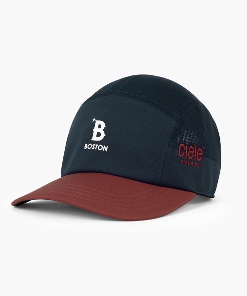 go slow caravan(ゴースローキャラバン)の「Ciele/シエル Athletics GO CAP SC -COMP-WWM26(キャップ・メンズ・コーラルピンク/ブラック/ロイヤルブルー/ブルー系その他/ネイビー/グレー・FREE)」の3枚目の写真