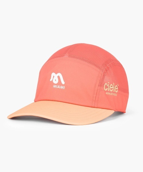 go slow caravan(ゴースローキャラバン)の「Ciele/シエル Athletics GO CAP SC -COMP-WWM26(キャップ・メンズ・コーラルピンク/ブラック/ロイヤルブルー/ブルー系その他/ネイビー/グレー・FREE)」の6枚目の写真