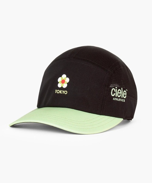 go slow caravan(ゴースローキャラバン)の「Ciele/シエル Athletics GO CAP SC -COMP-WWM26(キャップ・メンズ・コーラルピンク/ブラック/ロイヤルブルー/ブルー系その他/ネイビー/グレー・FREE)」の2枚目の写真