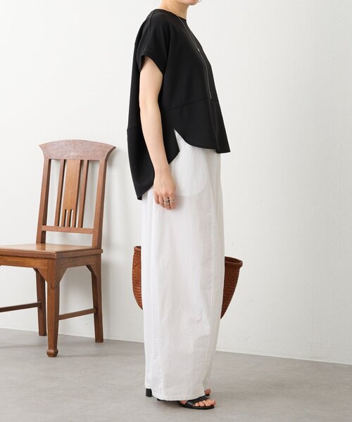 BEARDSLEY(ビアズリー)の「《4/2(木)18:00予約開始》ウシロコクーンブラウス(シャツ/ブラウス・レディース・ホワイト/ブラック・FREE)」の20枚目の写真