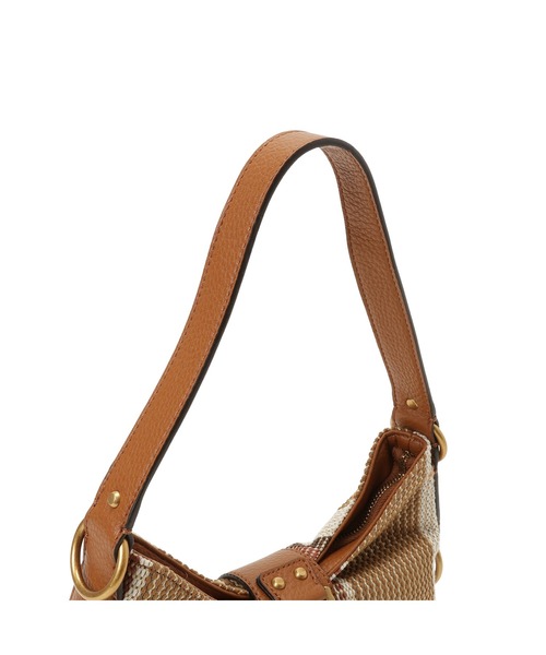 Guess（ゲス）の「CAMDEN Mini Shoulder Bag ショルダーバッグ（ショルダーバッグ・レディース・ブラウン/ホワイト×グリーン・ONE SIZE）」の9枚目の写真