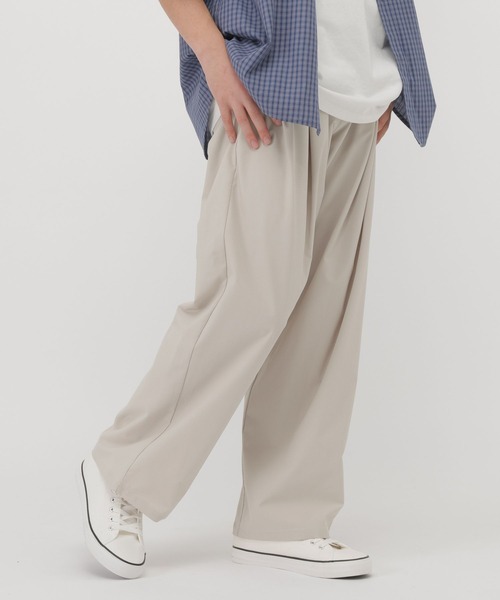 GLOBAL WORK（グローバルワーク）の「サマミエイージーパンツAIR/AND YUA ANY/647245（その他パンツ・キッズ・ブラック/アイボリー・160cm/170cm/150cm）」の8枚目の写真