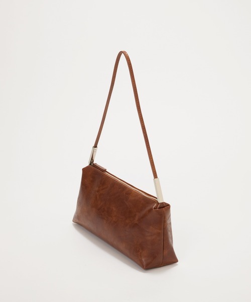 EFOLE(エフォル)の「Soft wide shoulderbag/ソフトワイドショルダーバッグ(ショルダーバッグ・レディース・ブラウン/ブラック・FREE)」の3枚目の写真