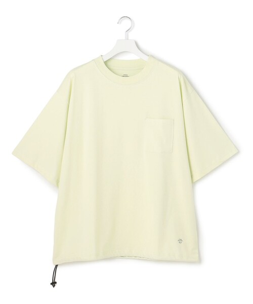 J.PRESS YORK STREET（ジェイプレスヨークストリート）の「【UNISEX】接触冷感 ポケットTシャツ（Tシャツ/カットソー・メンズ・グレー系/ホワイト系/ライトグリーン系・LARGE/MEDIUM/SMALL）」の3枚目の写真