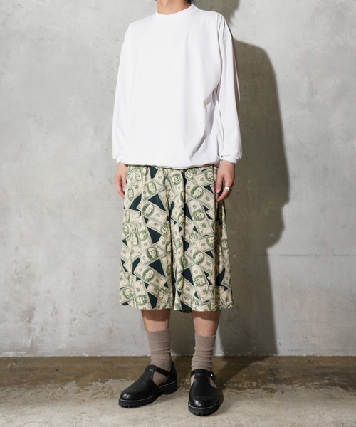 TOWNCRAFT(タウンクラフト)の「TOWNCRAFT / タウンクラフト PRINTED BAGGY SHORT 総柄 イージー バギーショーツ(その他パンツ・メンズ・その他1/その他2/その他3/ブラック・SMALL/MEDIUM/LARGE)」の6枚目の写真