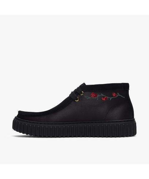 Clarks(クラークス)の「Clarks Torhill Hi(クラークス トーヒル ハイ)(スニーカー・メンズ・ブラック・25cm/25.5cm/26cm/26.5cm/27cm/27.5cm/28cm/28.5cm/24cm/24.5cm)」の2枚目の写真