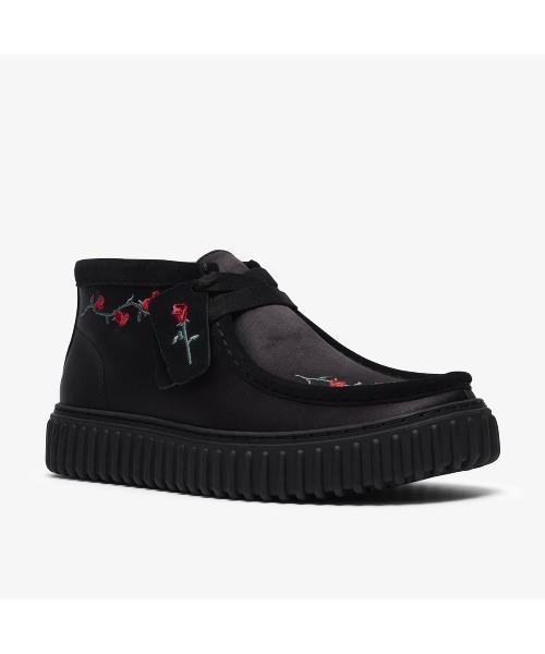 Clarks(クラークス)の「Clarks Torhill Hi(クラークス トーヒル ハイ)(スニーカー・メンズ・ブラック・25cm/25.5cm/26cm/26.5cm/27cm/27.5cm/28cm/28.5cm/24cm/24.5cm)」の3枚目の写真