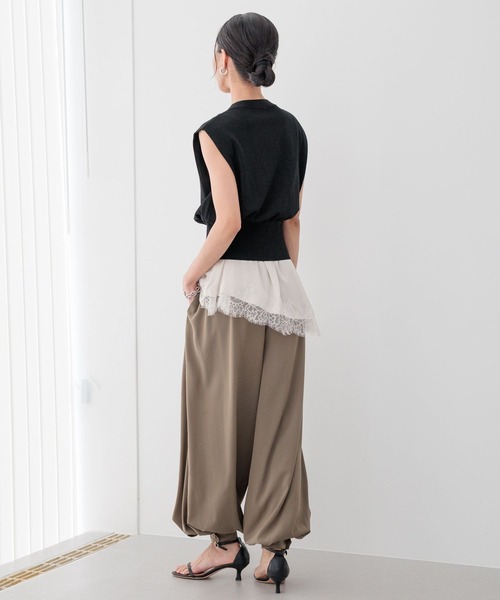 HEREIAM(ヘレイアム)の「【HEREIAM】接触冷感&マシーンウォッシャブル/ノースリZIP VEST(ベスト・レディース・ホワイト/ブラック/ブルー・FREE)」の11枚目の写真