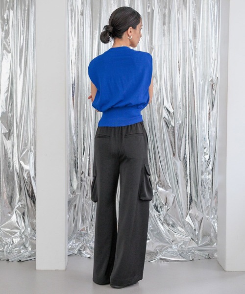 HEREIAM(ヘレイアム)の「【HEREIAM】接触冷感&マシーンウォッシャブル/ノースリZIP VEST(ベスト・レディース・ホワイト/ブラック/ブルー・FREE)」の17枚目の写真