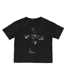SUNDAYOFFCLUB（サンデイオフクラブ）の「Emmanuelle Cropped T-shirt（Tシャツ/カットソー）」