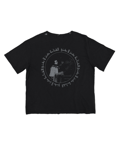 SUNDAYOFFCLUB（サンデイオフクラブ）の「Emmanuelle Cropped T-shirt（Tシャツ/カットソー・メンズ・その他・1/2）」の2枚目の写真