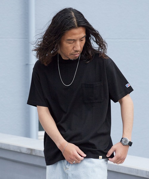 Russell Athletic(ラッセルアスレティック)の「RUSSELL ATHLETIC / ラッセルアスレティック VTG Cotton/Rayon Back Print T Tシャツ 2026年春夏(Tシャツ/カットソー・メンズ・ブラック/レッド・M/L/XL)」の5枚目の写真