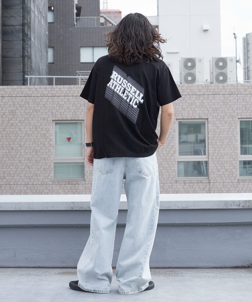 Russell Athletic(ラッセルアスレティック)の「RUSSELL ATHLETIC / ラッセルアスレティック VTG Cotton/Rayon Back Print T Tシャツ 2026年春夏(Tシャツ/カットソー・メンズ・ブラック/レッド・M/L/XL)」の11枚目の写真