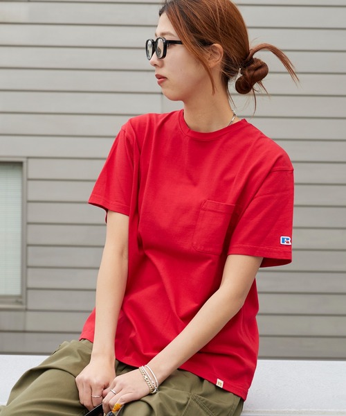 Russell Athletic(ラッセルアスレティック)の「RUSSELL ATHLETIC / ラッセルアスレティック VTG Cotton/Rayon Back Print T Tシャツ 2026年春夏(Tシャツ/カットソー・メンズ・ブラック/レッド・M/L/XL)」の12枚目の写真