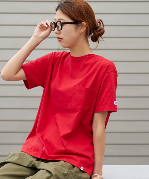 Russell Athletic(ラッセルアスレティック)の「RUSSELL ATHLETIC / ラッセルアスレティック VTG Cotton/Rayon Back Print T Tシャツ 2026年春夏(Tシャツ/カットソー・メンズ・ブラック/レッド・M/L/XL)」の13枚目の写真