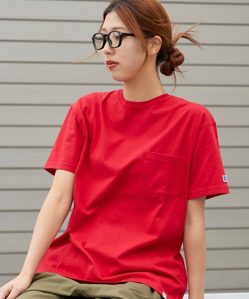 Russell Athletic(ラッセルアスレティック)の「RUSSELL ATHLETIC / ラッセルアスレティック VTG Cotton/Rayon Back Print T Tシャツ 2026年春夏(Tシャツ/カットソー・メンズ・ブラック/レッド・M/L/XL)」の14枚目の写真