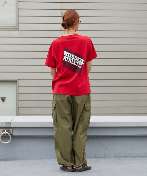 Russell Athletic(ラッセルアスレティック)の「RUSSELL ATHLETIC / ラッセルアスレティック VTG Cotton/Rayon Back Print T Tシャツ 2026年春夏(Tシャツ/カットソー・メンズ・ブラック/レッド・M/L/XL)」の17枚目の写真