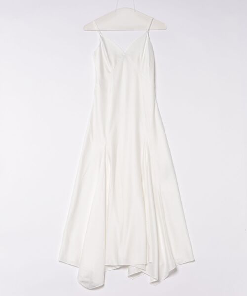 ALLSAINTS（オールセインツ）の「AVA SLEEVELESS SATIN MIDI DRESS | AVA ノースリーブ サテン ミディ ドレス・ワンピース（ワンピース・レディース・ホワイト・XS/M/S）」の11枚目の写真