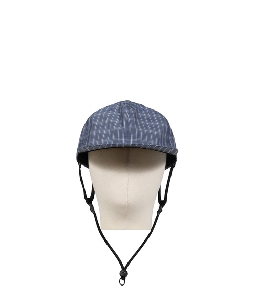 DAIWA PIER39(ダイワピア39)の「TECH 6PANEL CAP SUMMER PLAID(キャップ・メンズ・ブラック×グレー/ブルー/ライトグレー・OS)」の3枚目の写真