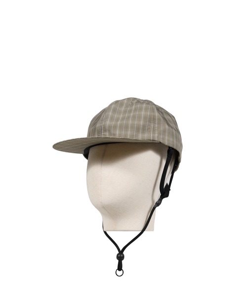 DAIWA PIER39(ダイワピア39)の「TECH 6PANEL CAP SUMMER PLAID(キャップ・メンズ・ブラック×グレー/ブルー/ライトグレー・OS)」の2枚目の写真