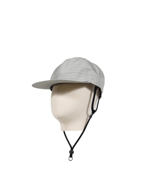 DAIWA PIER39(ダイワピア39)の「TECH 6PANEL CAP SUMMER PLAID(キャップ・メンズ・ブラック×グレー/ブルー/ライトグレー・OS)」の9枚目の写真