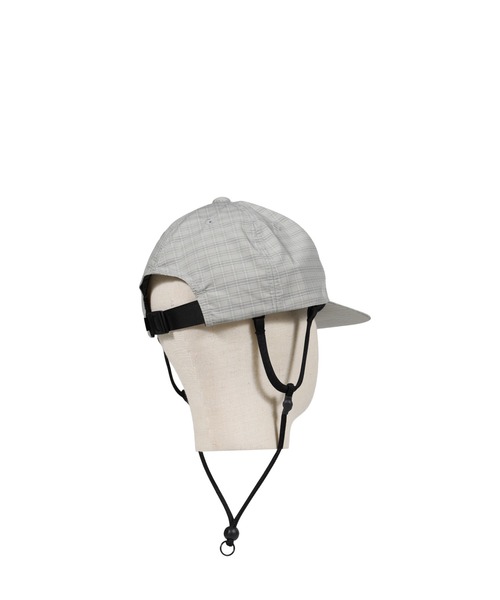 DAIWA PIER39(ダイワピア39)の「TECH 6PANEL CAP SUMMER PLAID(キャップ・メンズ・ブラック×グレー/ブルー/ライトグレー・OS)」の10枚目の写真