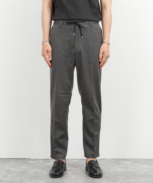 NOLLEY’S（ノーリーズ）の「《ビジカジ対応》強撚バスケット イージーパンツ 26SS（その他パンツ・メンズ・ネイビー/グレー/ブルー・XL/L/M/S）」の9枚目の写真