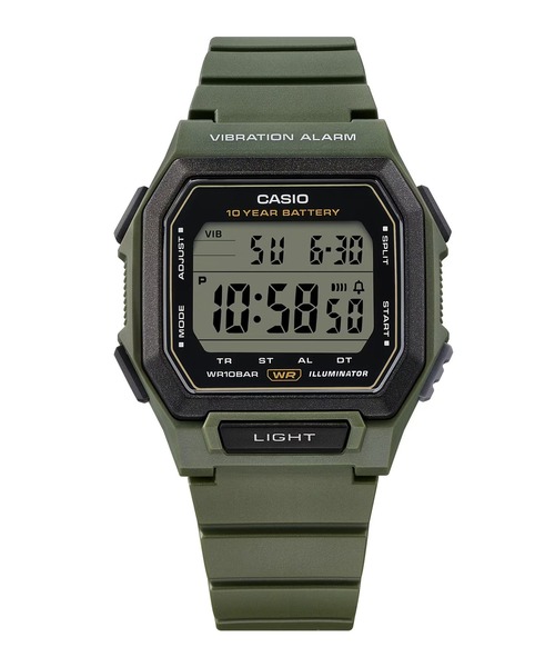 CASIO(カシオ)の「CASIO/カシオ 腕時計 CASIO Collection STANDARD W-738H-3AJF(デジタル腕時計・メンズ・カーキ・FREE)」の2枚目の写真