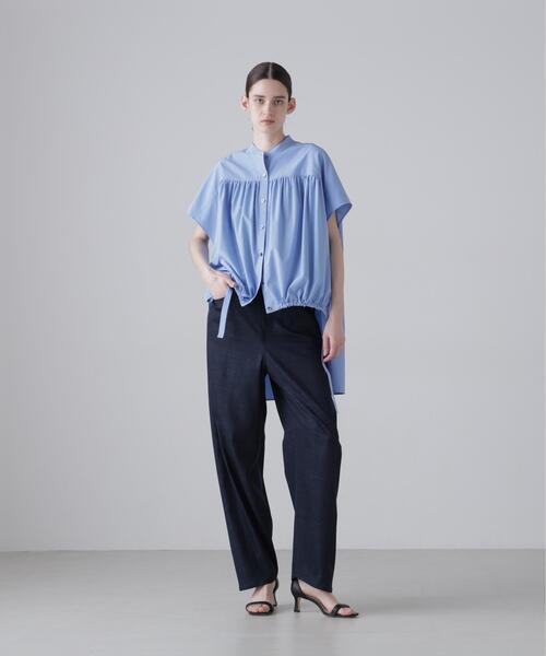 ADORE(アドーア)の「◆ハイブリッドデニムパンツ(デニムパンツ・レディース・ネイビー/ベージュ・36/38)」の13枚目の写真