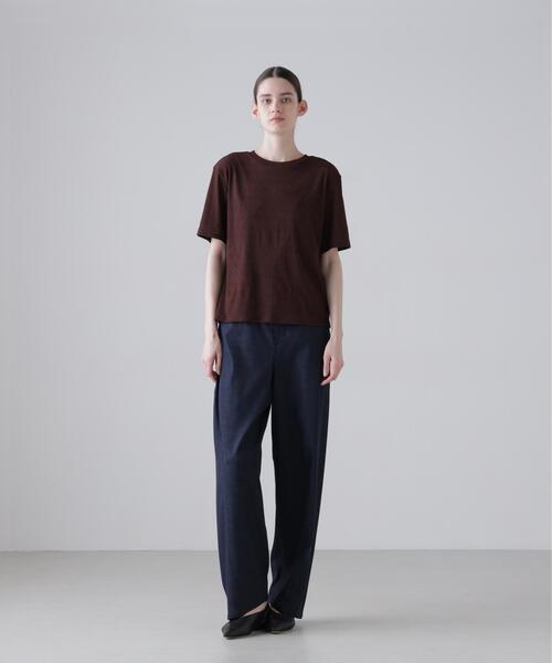 ADORE(アドーア)の「◆ハイブリッドデニムパンツ(デニムパンツ・レディース・ネイビー/ベージュ・36/38)」の11枚目の写真