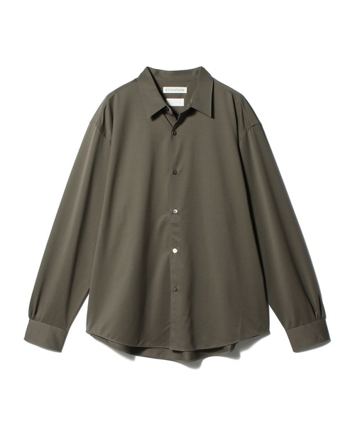 KANEMASA PHIL.(カネマサフィル)の「KANEMASA PHIL. / 46G Modest Shirt《ESTNATION EXCLUSIVE》(シャツ/ブラウス・メンズ・ブルー/チャコールグレー/グレー・LARGE/MEDIUM)」の1枚目の写真