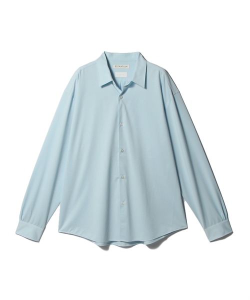 KANEMASA PHIL.(カネマサフィル)の「KANEMASA PHIL. / 46G Modest Shirt《ESTNATION EXCLUSIVE》(シャツ/ブラウス・メンズ・ブルー/チャコールグレー/グレー・LARGE/MEDIUM)」の3枚目の写真