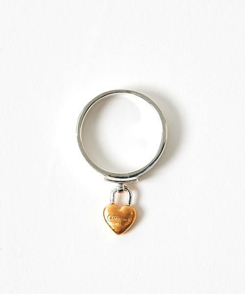 AMBUSH(アンブッシュ)の「【AMBUSH/アンブッシュ】HEART PADLOCK RING(リング・メンズ・シルバー・XS/M/S)」の2枚目の写真