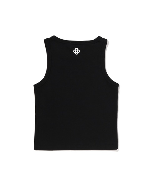 A BATHING APE（アベイシングエイプ）の「BABY LISA ON BAPE SUMMER TANK TOP（タンクトップ・レディース・ホワイト/ブラック・MEDIUM/SMALL）」の4枚目の写真