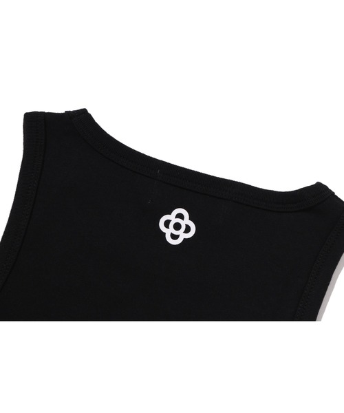 A BATHING APE（アベイシングエイプ）の「BABY LISA ON BAPE SUMMER TANK TOP（タンクトップ・レディース・ホワイト/ブラック・MEDIUM/SMALL）」の8枚目の写真