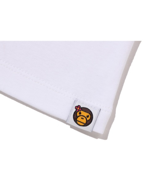 A BATHING APE（アベイシングエイプ）の「BABY LISA ON BAPE SUMMER TANK TOP（タンクトップ・レディース・ホワイト/ブラック・MEDIUM/SMALL）」の9枚目の写真