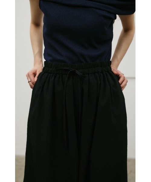 STYLEMIXER(スタイルミキサー)の「サッカーギャザーバルーンパンツ(その他パンツ・レディース・ブルー系その他/ブラック/ホワイト・SMALL/MEDIUM)」の22枚目の写真