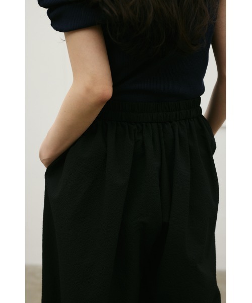 STYLEMIXER(スタイルミキサー)の「サッカーギャザーバルーンパンツ(その他パンツ・レディース・ブルー系その他/ブラック/ホワイト・SMALL/MEDIUM)」の19枚目の写真