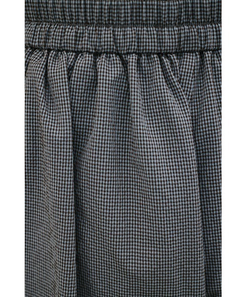 STYLEMIXER(スタイルミキサー)の「サッカーギャザーバルーンパンツ(その他パンツ・レディース・ブルー系その他/ブラック/ホワイト・SMALL/MEDIUM)」の4枚目の写真